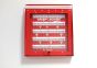  Steel Wall mounted or Portable Group Lockout Box - 50 hook. Colour Red. 