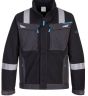 Black Arc Flash Stretch Work Jacket 8.4CAL